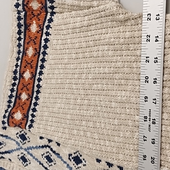 Natural Reflections Cotton Blend Soft Cardigan Open Front Med Runs Large - Picture 5 of 8